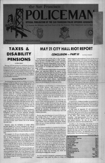 Page 21 February 1980 - San Francisco Police Officers Association