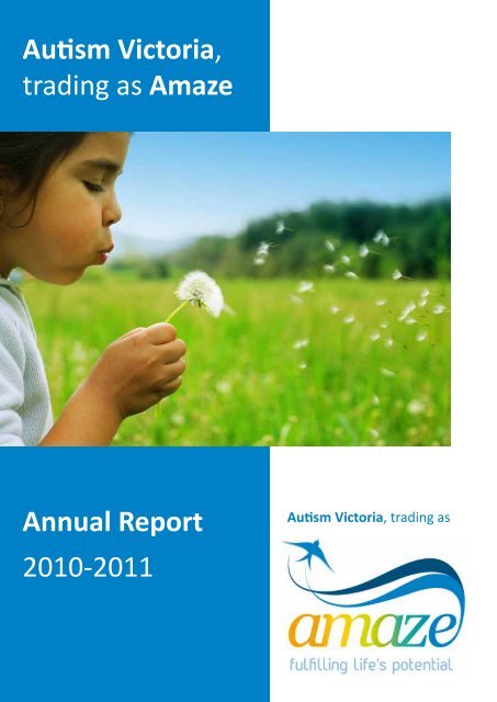 2010-11 Annual report - Amaze