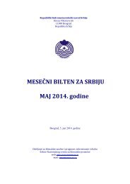 MESEÄNI KLIMATSKI BILTEN ZA SRBIJU MAJ 2013. godine