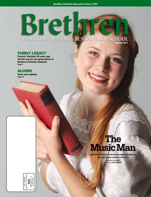 The Music Man Brethren Christian Junior & Senior High School