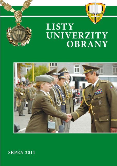 Listy Univerzity obrany 6/VII - Univerzita obrany