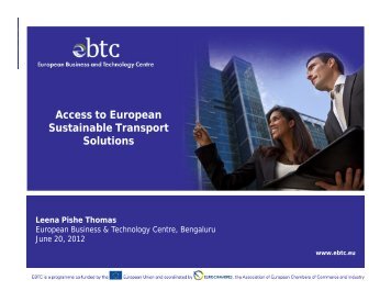 Access to European Sustainable Transport Solutions - KSRTC