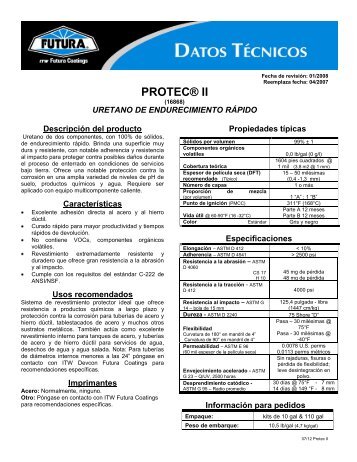 protec® ii - ITW Futura Coatings