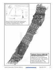 Viking Age Tablet Weaving Class Handout pgs 19-24 ... - Olvik Thing