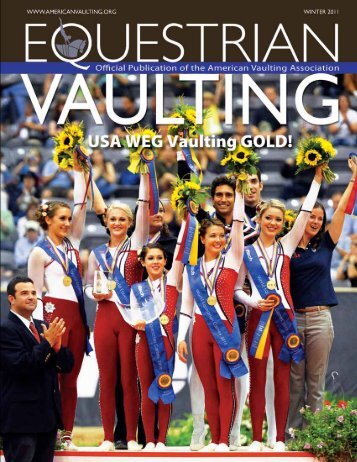 Equestrian Vaulting Magazine Winter 2011 - Megan Benjamin