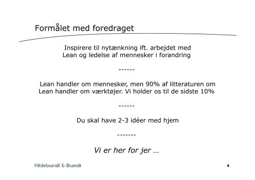 Forandringens Vaner - Hildebrandt & Brandi