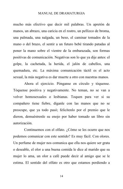 MANUAL DE DRAMATURGIA. - Tomás Urtusástegui