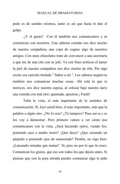 MANUAL DE DRAMATURGIA. - Tomás Urtusástegui