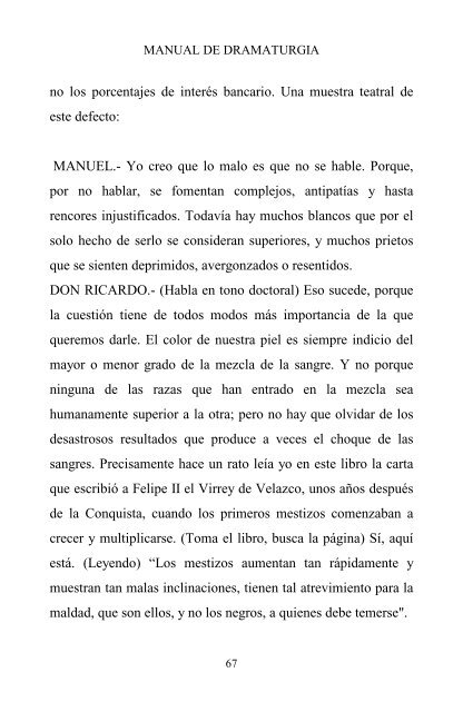 MANUAL DE DRAMATURGIA. - Tomás Urtusástegui