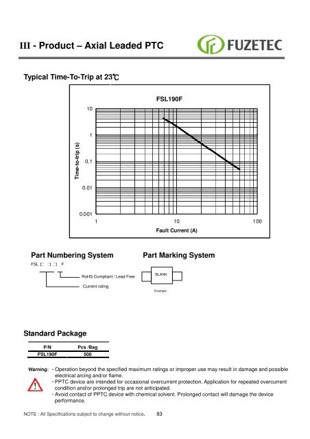 Resettable Fuse ( PPTC) Sales for Europe: - Alpha Therm GmbH