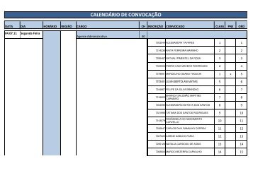 (CALEND\301RIO DA CONVOCA\307\303O 16-03-11 ... - Faetec