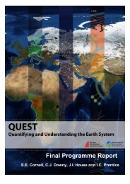 Final Programme Report - QUEST - University of Bristol