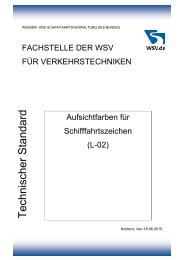 Aufsichtfarben für Schifffahrtszeichen - Fachstelle der WSV für ...