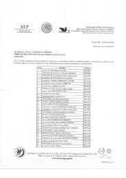 Lista de Titulos Recibidos de licenciatura y posgrado