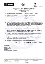 [1] EC-TYPE EXAMINATION CERTIFICATE II 2 G II 2 D Ex ... - GET Ltd