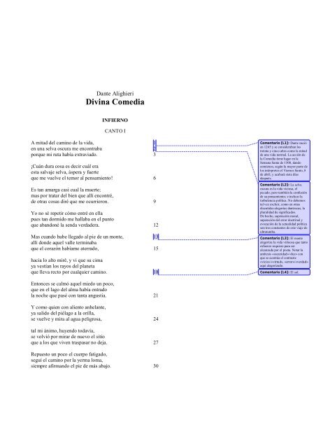 110 frases de Dante Alighieri, autor de la Divina Comedia