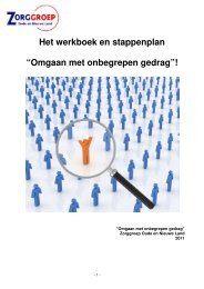 Het werkboek en stappenplan âOmgaan met onbegrepen gedragâ!