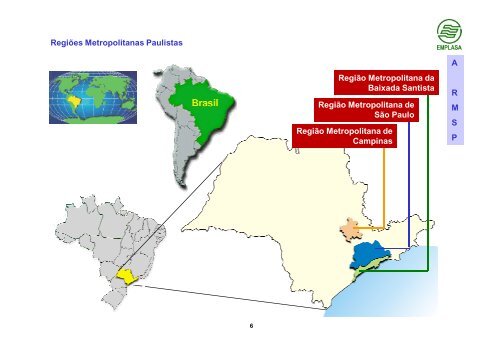 Por Dentro da Região Metropolitana de São Paulo – RMSP - Emplasa