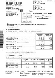 Steuerbescheid 2007, eingestellt 7.4.2009 - von Mathias Freund