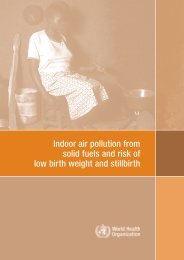 Indoor air pollution from solid fuels and risk of low birth weight and ...