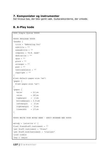 4. Elementer HW Gade - NORDISC Music & Text