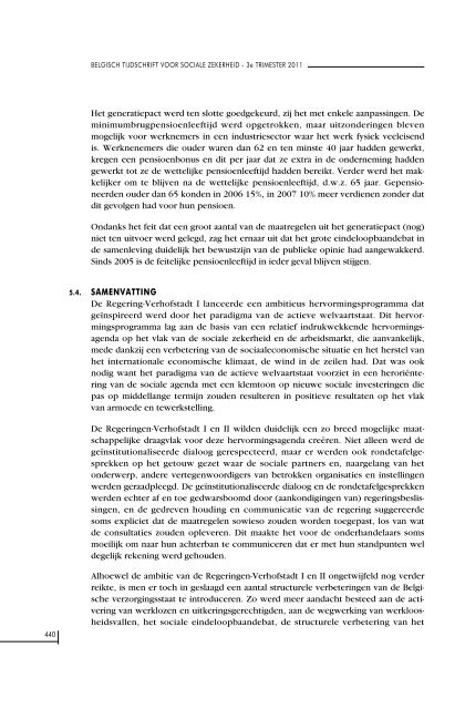 Nummer 3/2011 (.pdf) - FOD Sociale Zekerheid