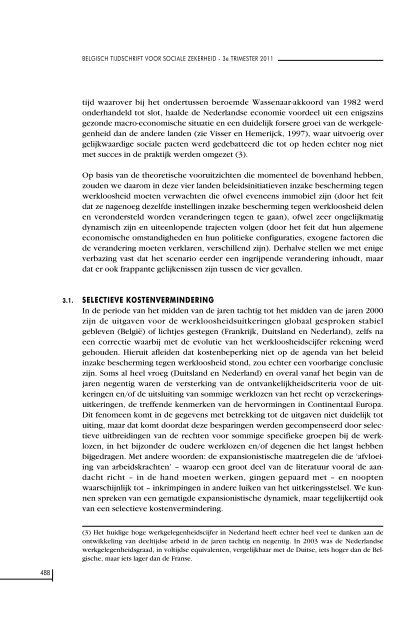 Nummer 3/2011 (.pdf) - FOD Sociale Zekerheid