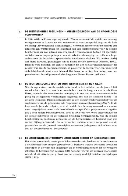 Nummer 3/2011 (.pdf) - FOD Sociale Zekerheid