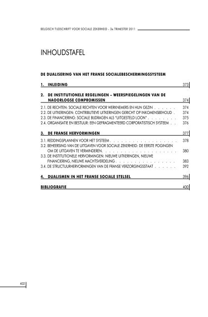 Nummer 3/2011 (.pdf) - FOD Sociale Zekerheid