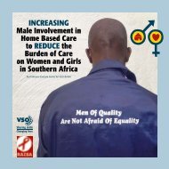 Increased Male Involvement in Home-based Care to Reduce ... - VSO