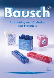 Articulating and Occlusion Test Materials - Janouch Dental