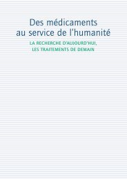 Des médicaments au service de l'humanité - Medicines for Mankind