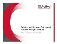 Wes Brown - Building and Using an Automated ... - SourceForge