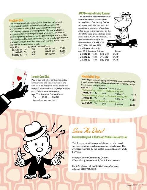 Summer Program Guide 2013 - Skokie Park District