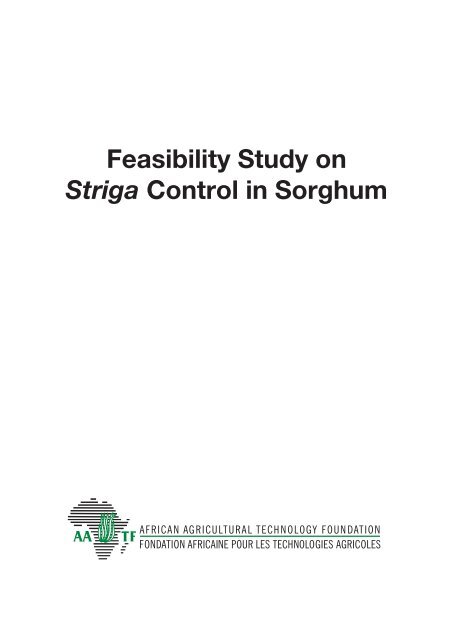 Feasibility Study on Striga Control in Sorghum - African Agricultural ...