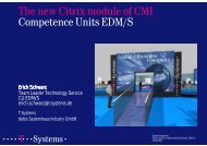 The new Citrix module of CMI