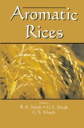 Aromatic rices - IRRI books - International Rice Research Institute