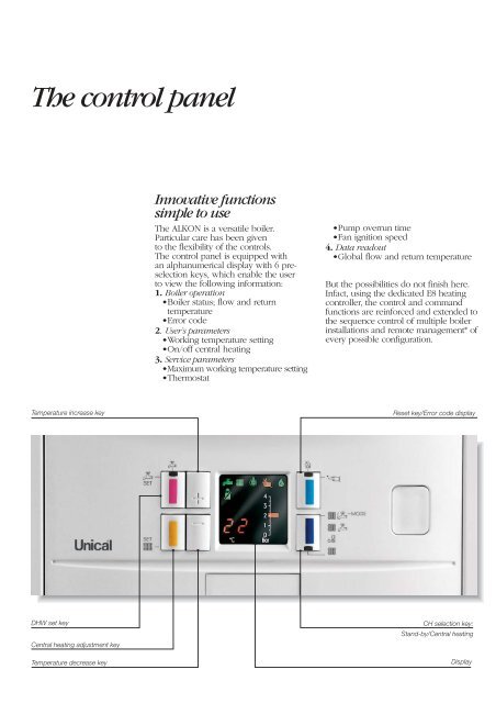 Brochure - Unical Lattner Condensing Hot Water Boilers
