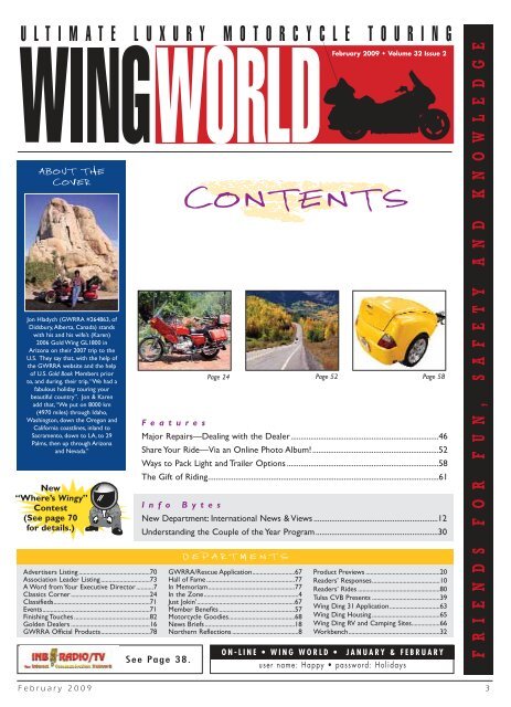 to view pdf file of current issue - Wing World Magazine Archives