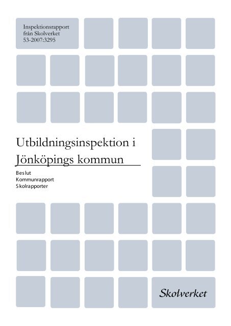 Skolinspektionens rapport - Skola.jonkoping.se - JÃ¶nkÃ¶pings kommun