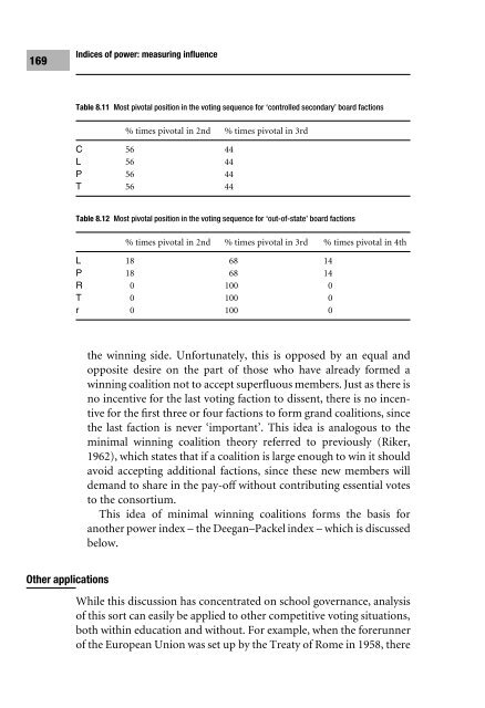 Decision Making using Game Theory: An introduction for managers