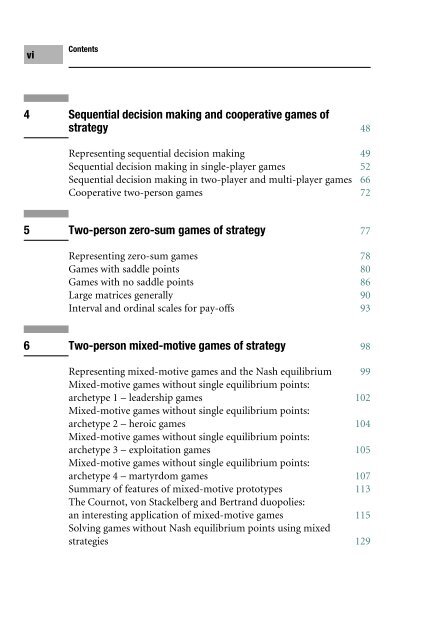 Decision Making using Game Theory: An introduction for managers