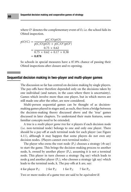 Decision Making using Game Theory: An introduction for managers