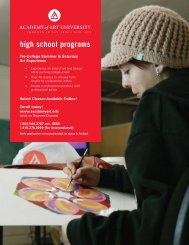 High School Programs - Academy of Art University