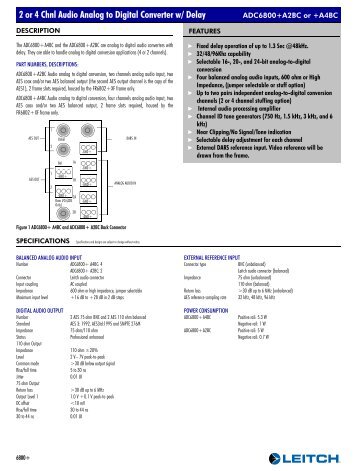 ADC_6800 A2BC_ A4BC_brochure.pdf - BroadcastStore.com