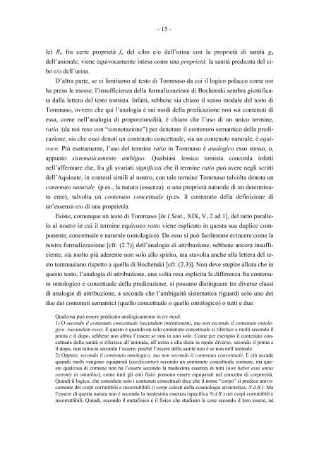 analogia, ontologia formale e problema dei fondamenti - STOQ