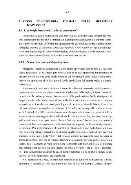 analogia, ontologia formale e problema dei fondamenti - STOQ