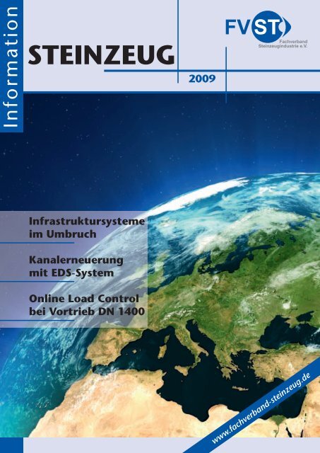 STEINZEUG Information 08/09 - Fachverband Steinzeugindustrie eV
