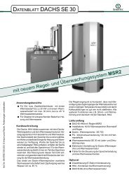 technisches Datenblatt Dachs SE 30 - Senertec-service.de