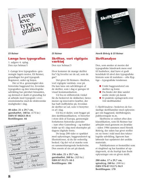Download bog-katalog som PDF - Grafisk Litteratur
